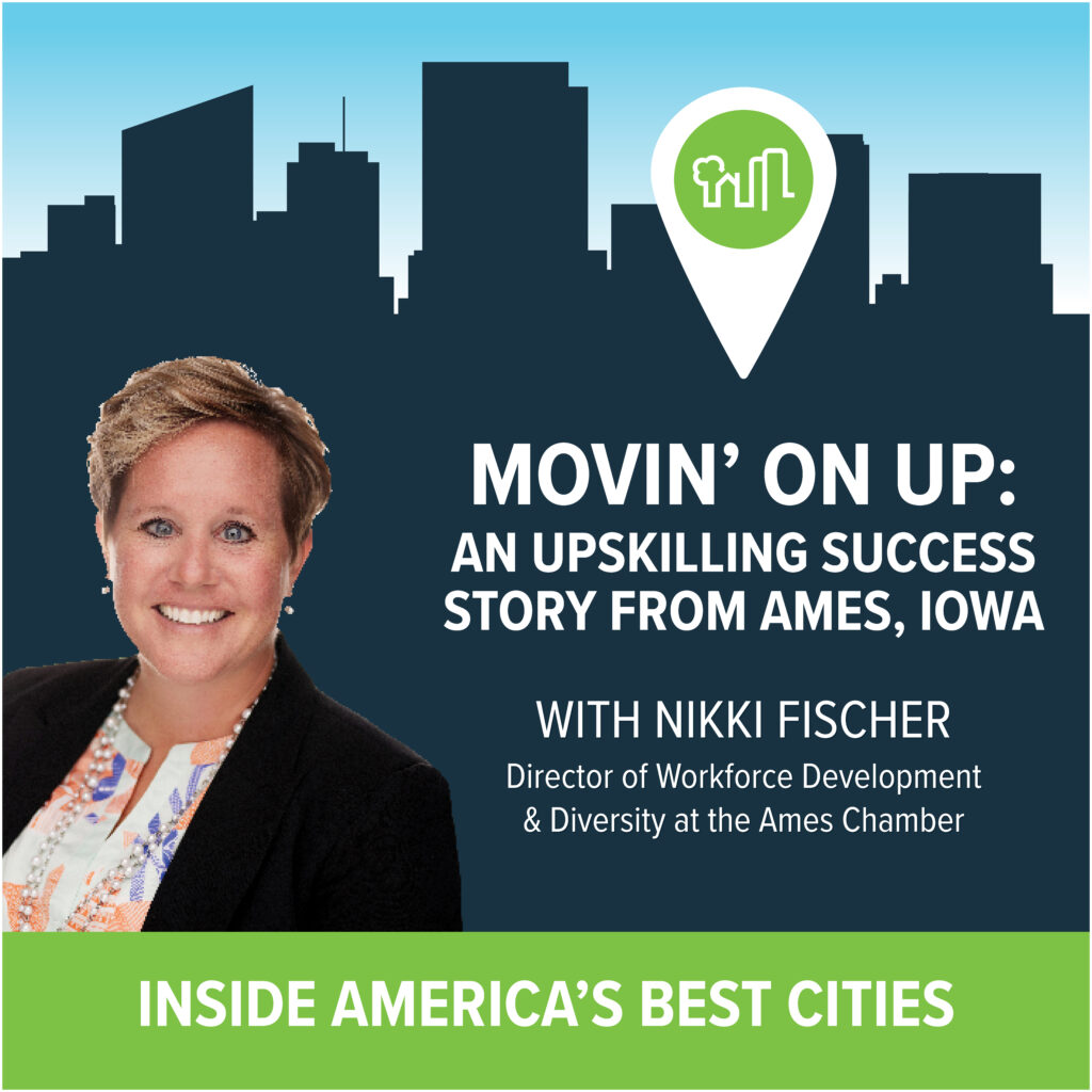 Episode 15:  Movin’ on Up: An Upskilling Success Story from Ames, Iowa